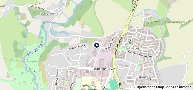 Map showing the location of Water-Ma-Trout Garage
