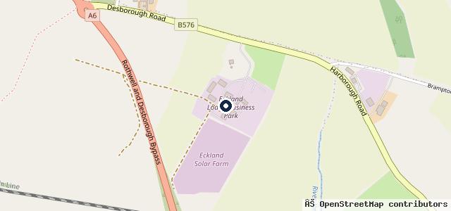 Map showing the location of G & A Autocare