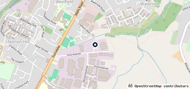 Map showing the location of Fourth Avenue Autos