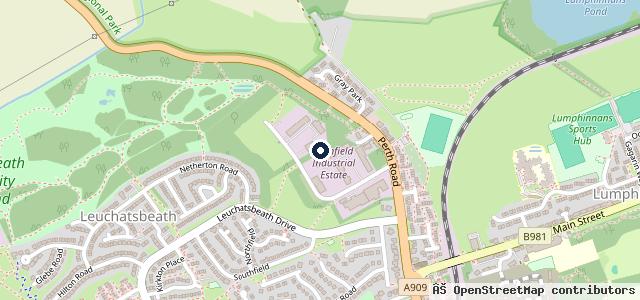 Map showing the location of Glenfield Autocentre Ltd