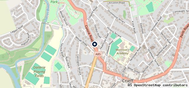 Map showing the location of Gordon Motors Suzuki
