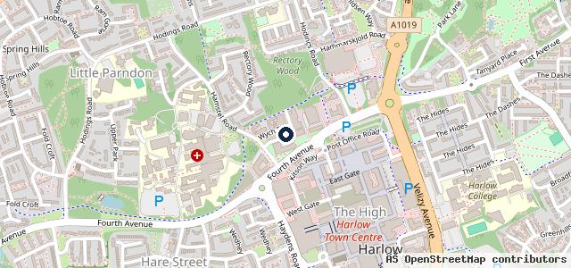 Map showing the location of H P S Motorcycles Ltd