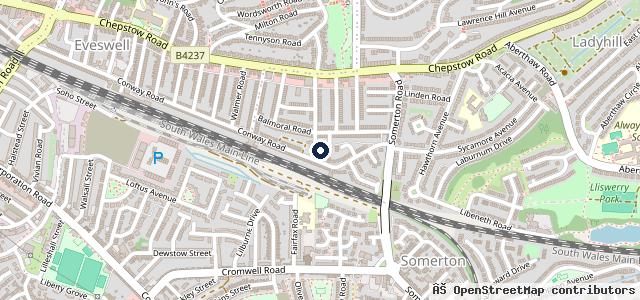 Map showing the location of Hawarden Motors Ltd
