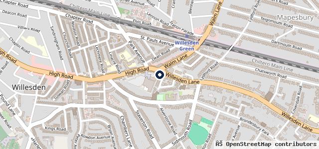 Map showing the location of Hassop Ltd