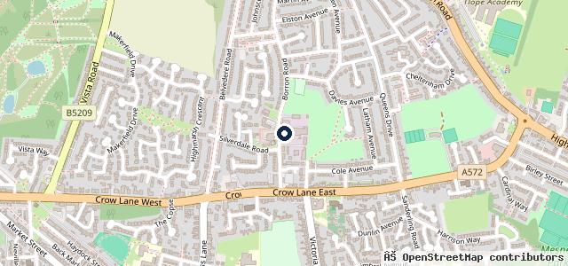 Map showing the location of J Holcroft Autos Ltd