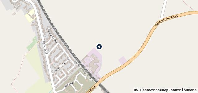 Map showing the location of James Dudley Auto Services