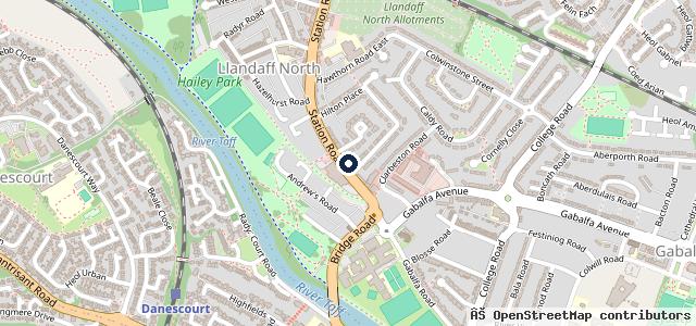 Map showing the location of James & Jenkins Garages Ltd