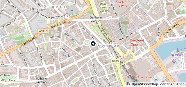 Map showing the location of Jim Reid Vehicle Sales & Service
