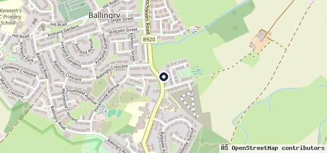 Map showing the location of Fife Engine Services Limited