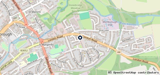 Map showing the location of KTS auto centre