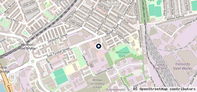 Map showing the location of NG Motors