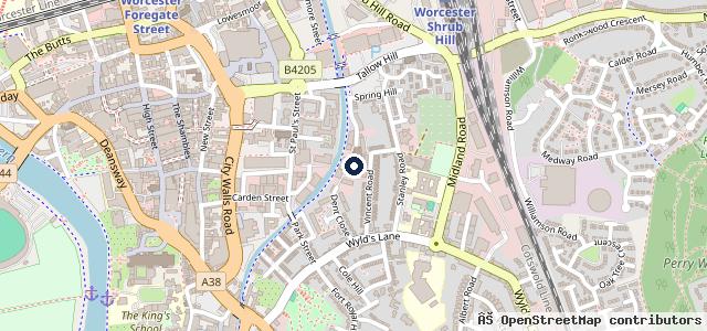 Map showing the location of C T S Auto Centre