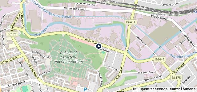 Map showing the location of Magnum Mot And Repairs Ltd