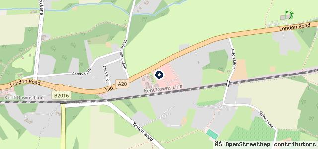 Map showing the location of Big Motoring World - West Malling