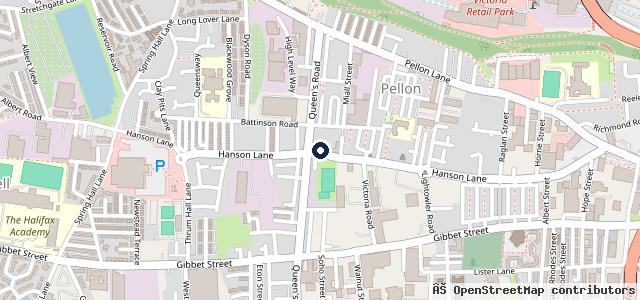 Map showing the location of Hare Bros