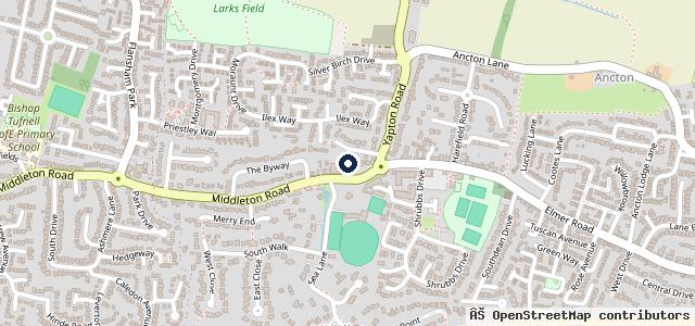 Map showing the location of Middleton Garage | Shelly Motors