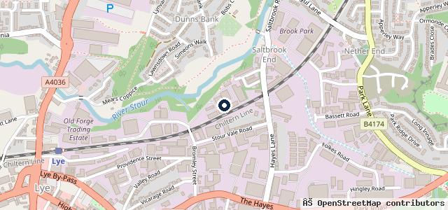 Map showing the location of Midlands Motor Care Limited