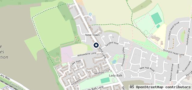 Map showing the location of Mobile Automotive Services