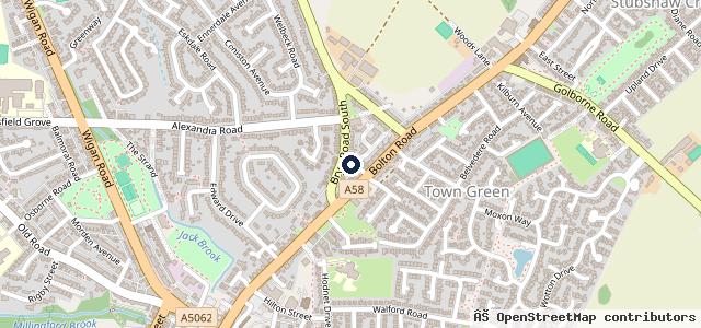 Map showing the location of Mobile Mechanic