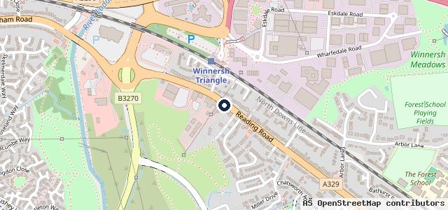 Map showing the location of MOT City