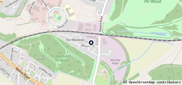 Map showing the location of Mot-Man