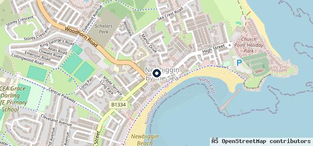 Map showing the location of Dolphin Garage
