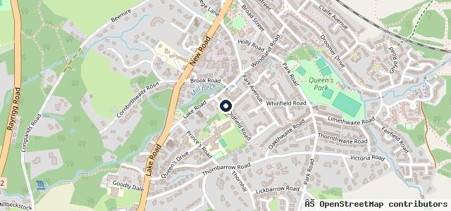 Map showing the location of Oldfield Road Garage Ltd