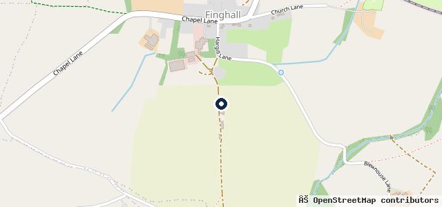 Map showing the location of P A Blackburn Ltd