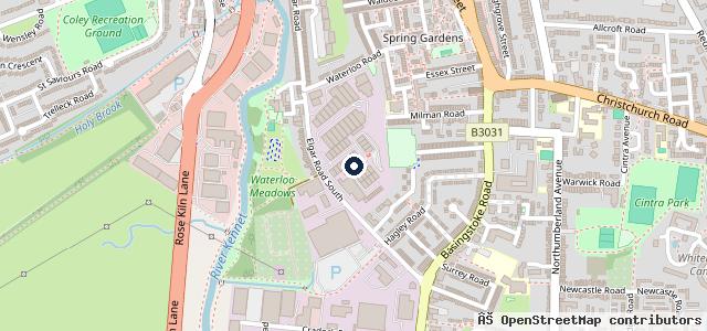 Map showing the location of Dh mechanic’s | Whitley, Reading