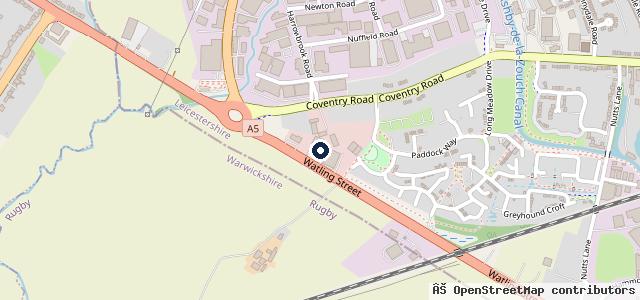 Map showing the location of Paynes Garages Ltd.