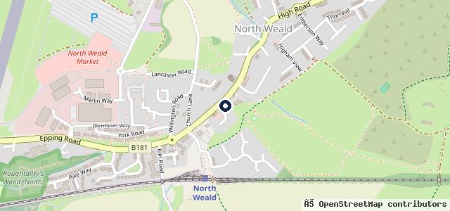 Map showing the location of Peachey Garages Ltd