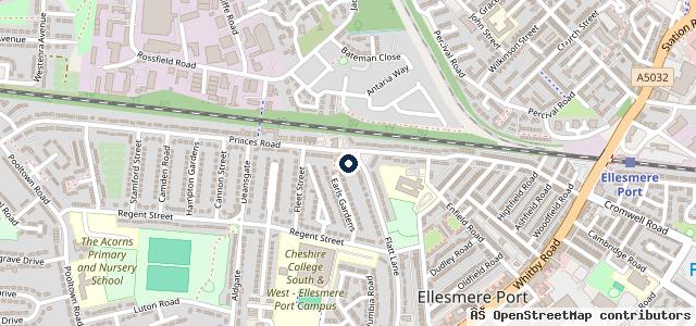 Map showing the location of Port Tyres & Autocare Ltd