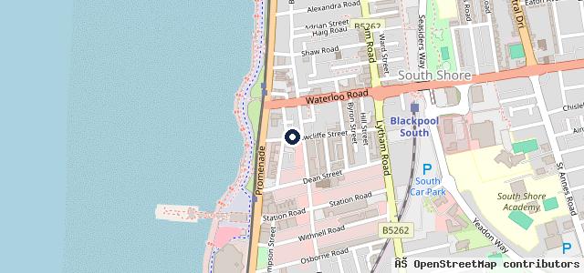 Map showing the location of Pypers Garage