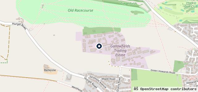 Map showing the location of R Bramley & Son
