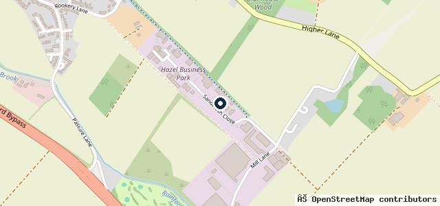 Map showing the location of Rainford Motorcycles Ltd