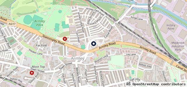 Map showing the location of Rayan Car Wash