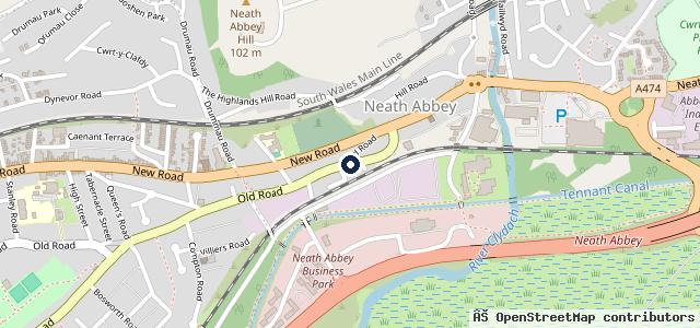 Map showing the location of JRBodyworx & MOT Centre