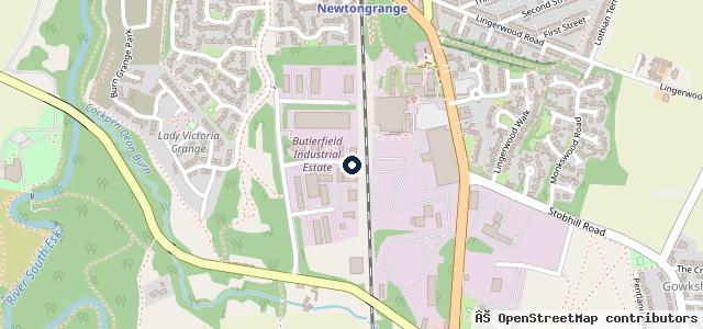 Map showing the location of Robin Hamilton Autos