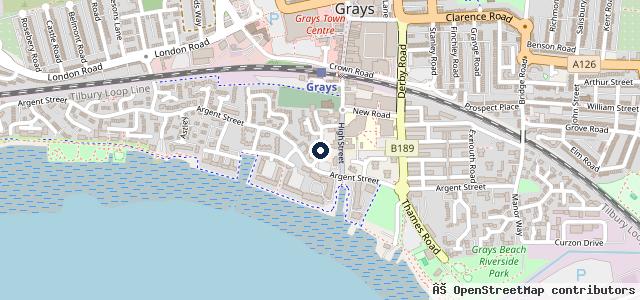 Map showing the location of Riverside Works