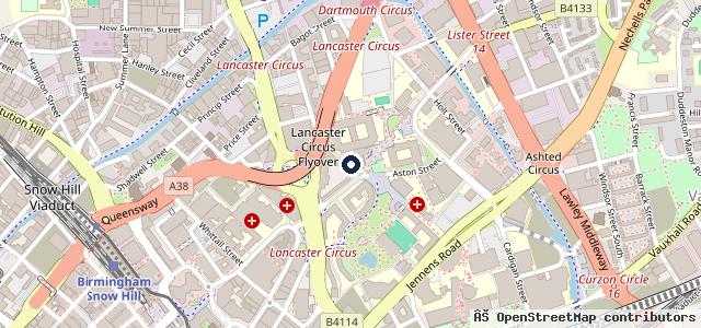 Map showing the location of Ryland Specialist Cars Birmingham | Solihull