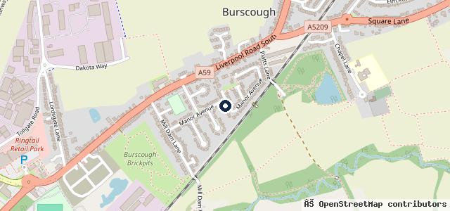 Map showing the location of Scotts Automotive Ltd