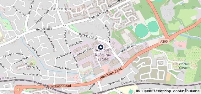Map showing the location of Paul Evely Service And Repair Centre