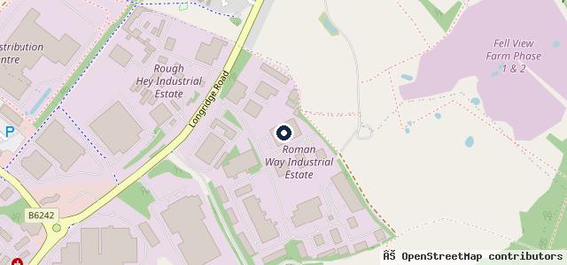 Map showing the location of Signature Motorhomes &amp; Leisure | Preston