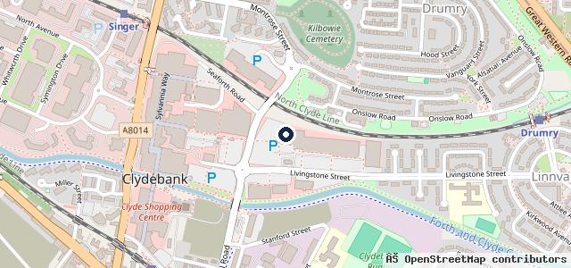 Map showing the location of Singer's Tyres & MOT s