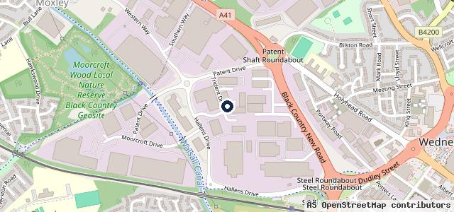 Map showing the location of Sirus Automotive Ltd