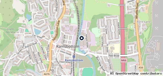 Map showing the location of SJB Auto Services (Bury) LTD
