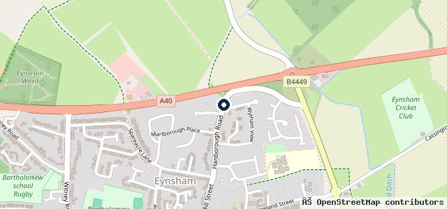 Map showing the location of Shire Tyre Services Ltd