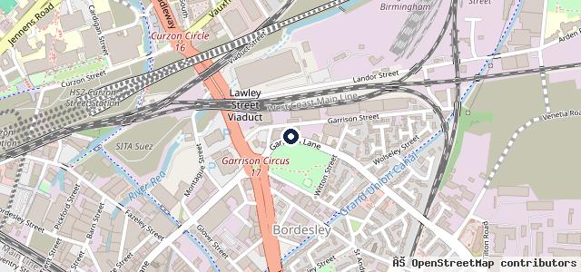 Map showing the location of Star Hand Car Wash Centre