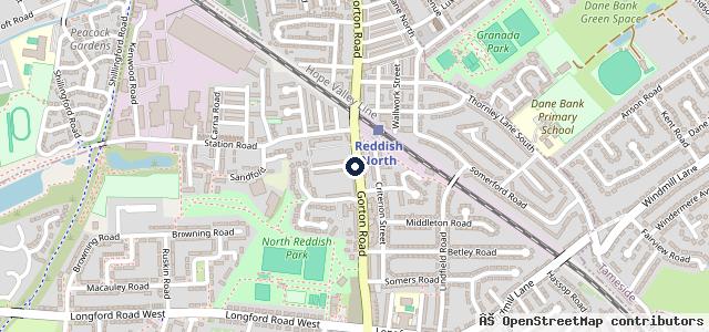 Map showing the location of Station Mots