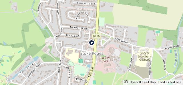 Map showing the location of SuperSpeed